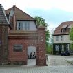 Eingang zum Bernsteinmusem im ehemaligen Klarissenkloster 	